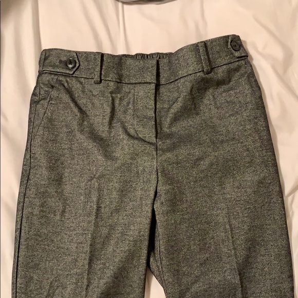 NWT Petite Flannel Slim Pencil Pants with Stretch Waist - Picture 3 of 5